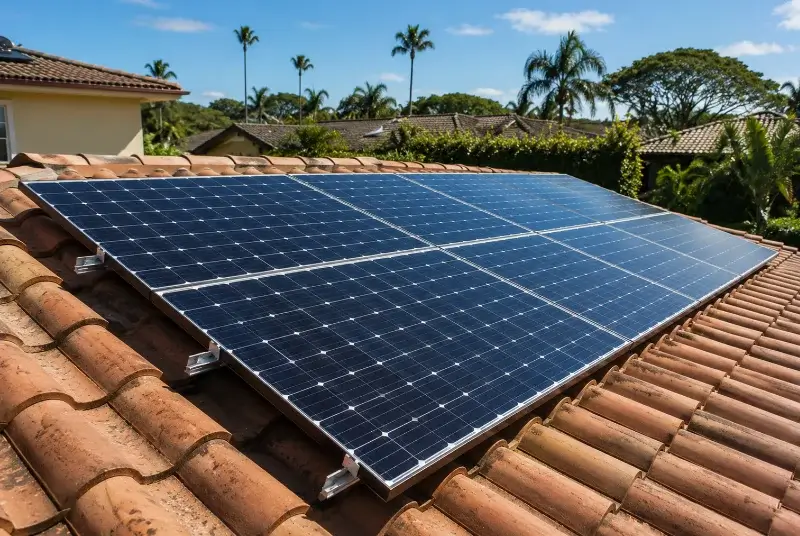 Installation de panneaux solaires à Blacé
